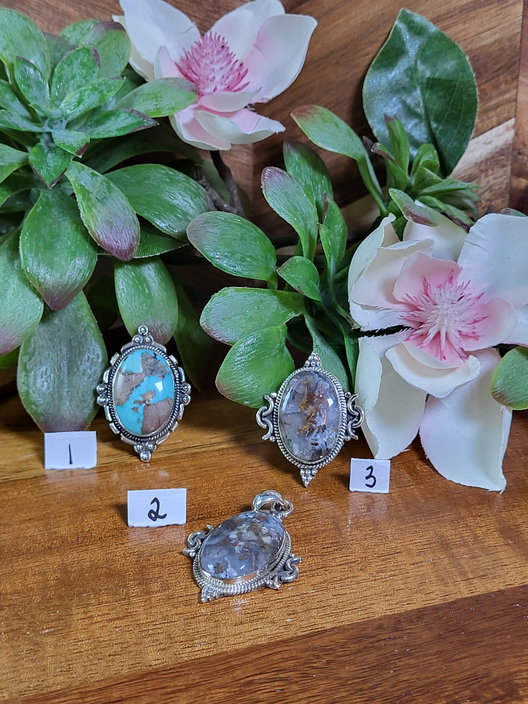 RESERVED FOR: TINA LOUISE 8/10/24- 3 Sterling Silver Items