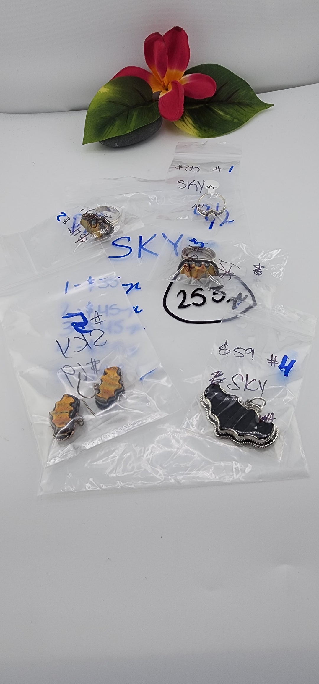 PM SHOW 48HR - RESERVED FOR: SKY - 9/02/2025 FL tiktok Live Show - 5 Sterling Silver Items