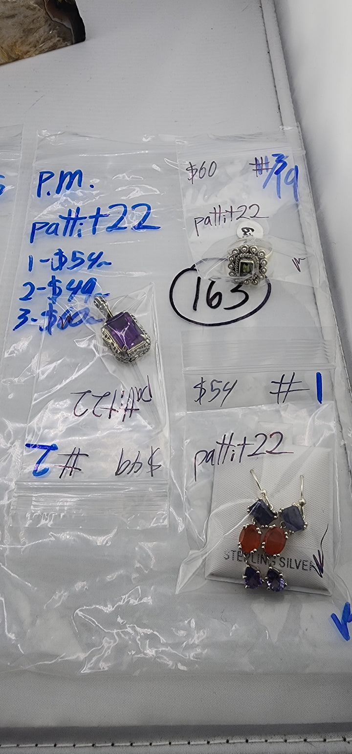 PM SHOW 48HR - RESERVED FOR: pattit22 - 11/19/2025 tiktok Live Show - 3 Sterling Silver Items