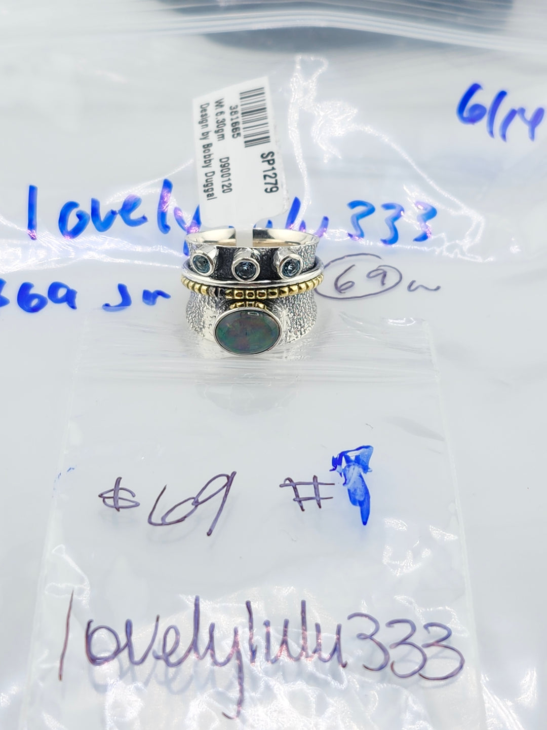 48HR - RESERVED FOR: lovelylulu333- 6/14/2025 FL tiktok Live Show - 1 Sterling Silver Item
