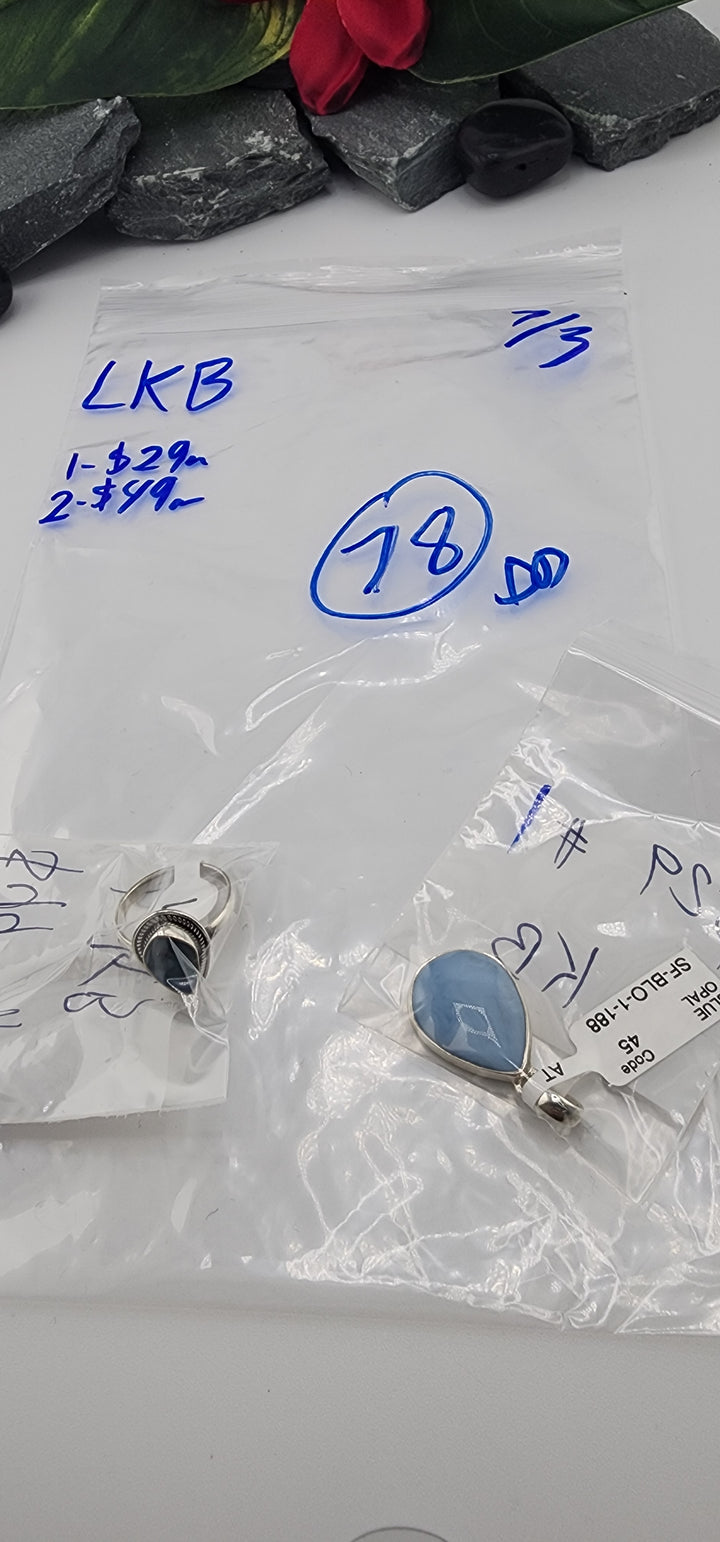 48HR - RESERVED FOR: LKB - 7/3/2025 FL tiktok Live Show - 2 Sterling Silver Items