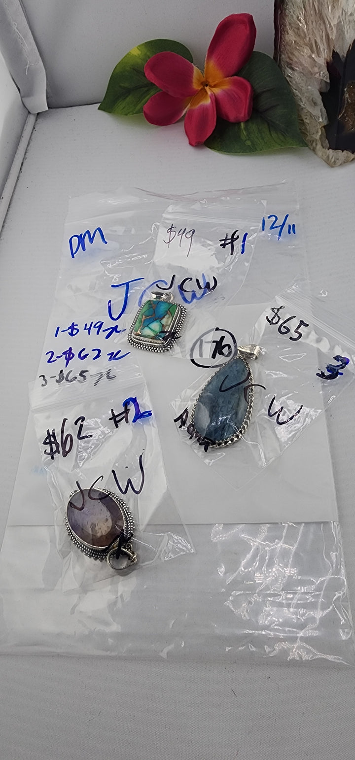 PM SHOW 48HR - RESERVED FOR: JCW - 12/11/2025 tiktok Live Show - 3 Sterling Silver Items