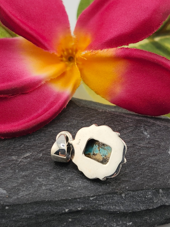 Royston Ribbon Turquoise Pendant