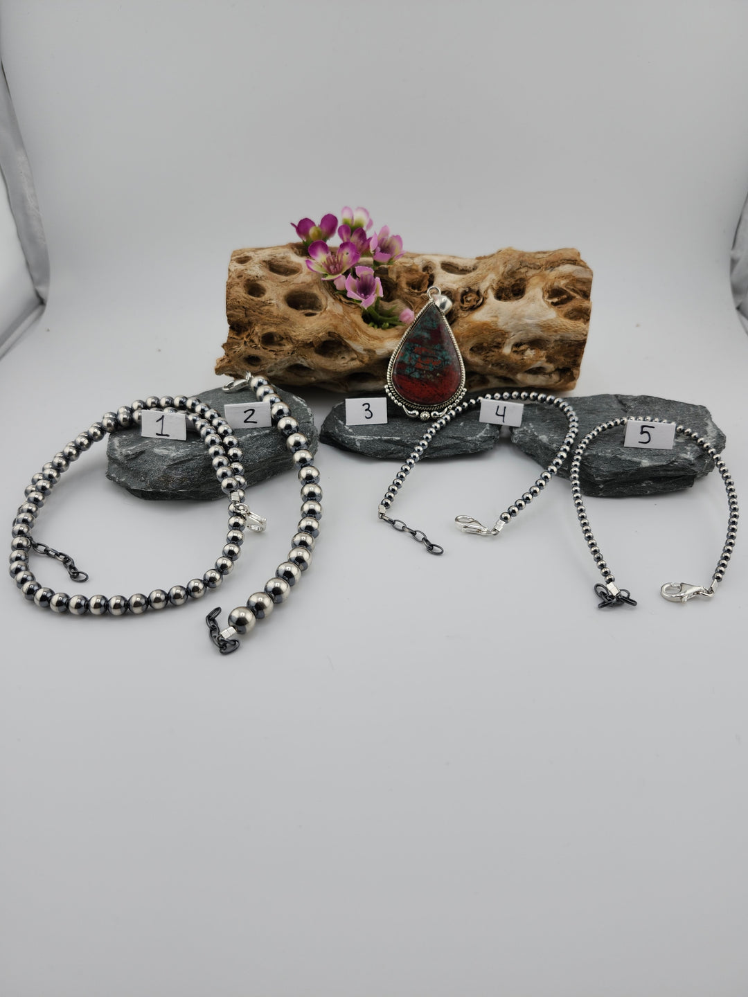 RESERVED FOR:   lupemurillo -12/01/2024 - 5 Sterling Silver Items