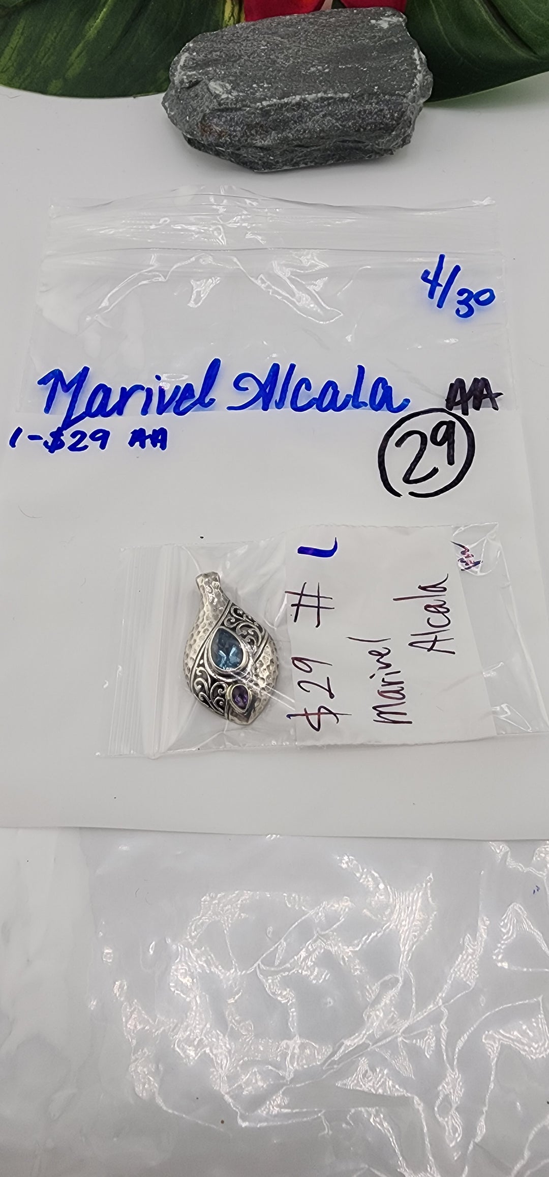 RESERVED FOR: Marivel Alcala - 4/30/2025 tiktok Live Show - 1 Sterling Silver Items