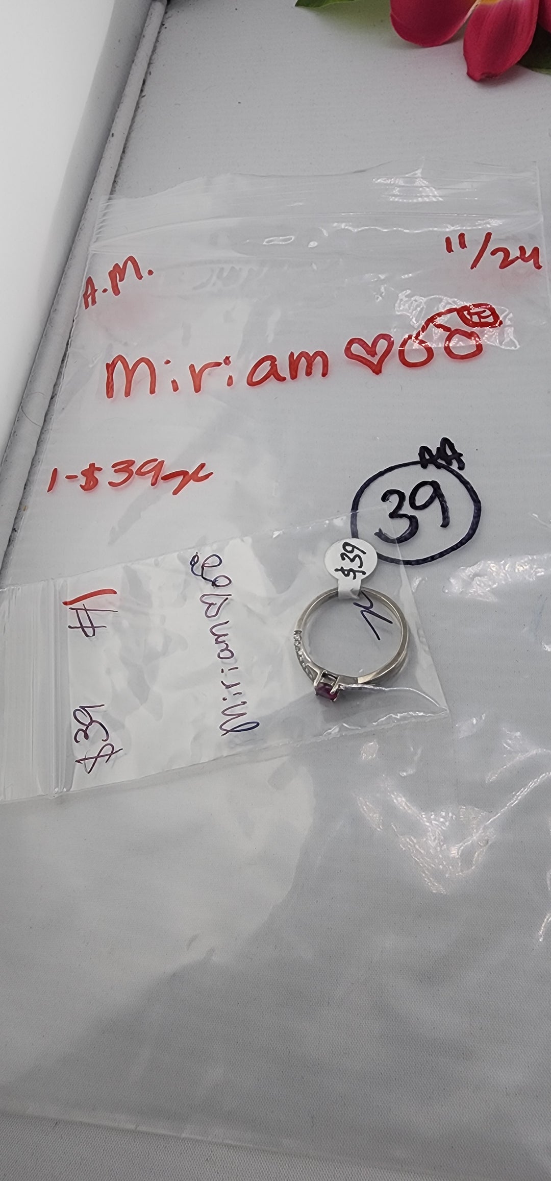 AM SHOW 48HR RESERVED FOR: miriam ❤️🍒- 11/24/2025 FL tiktok Live Show - 1 Sterling Silver Items