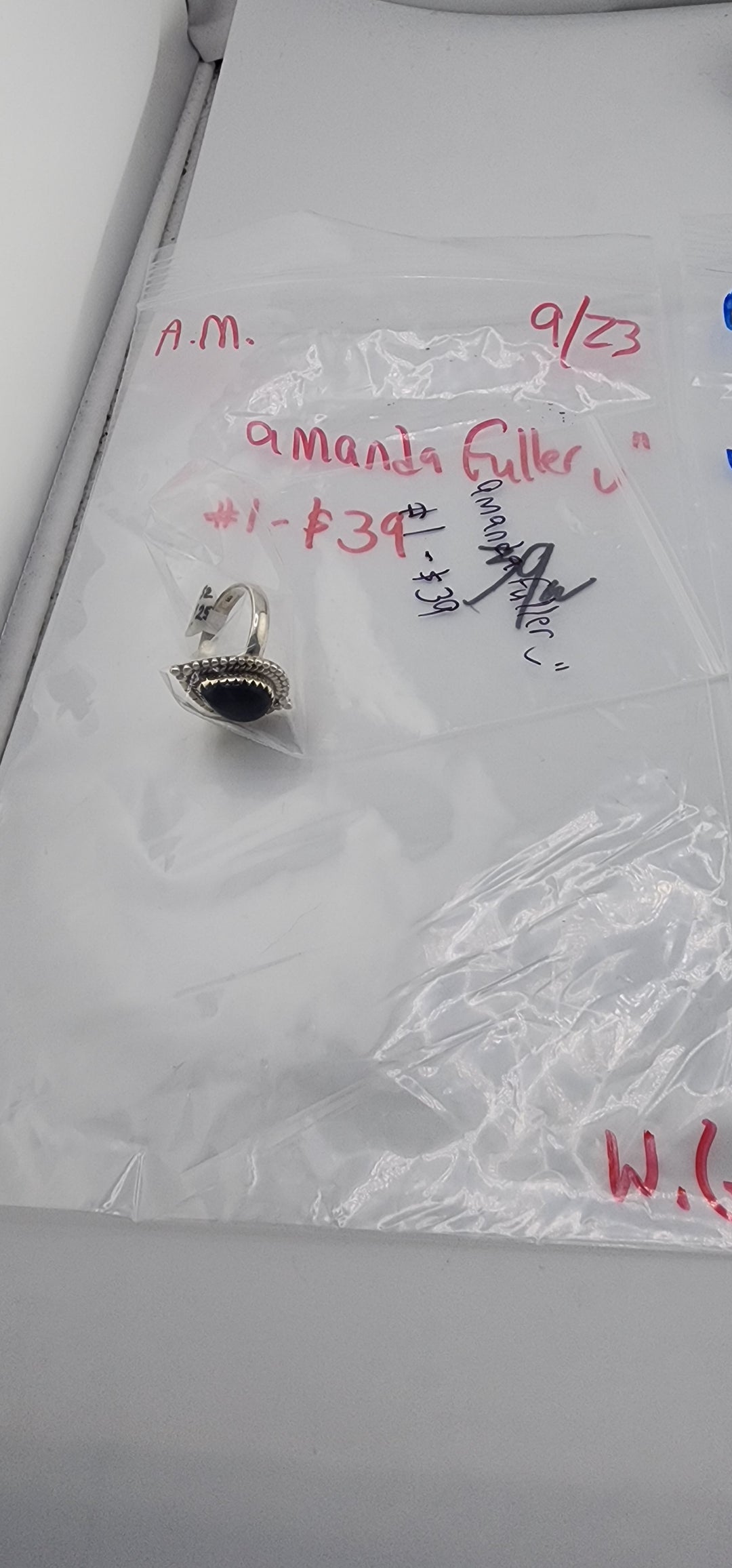 AM SHOW 48HR - RESERVED FOR: Amanda fuller - 9/23/2025 FL tiktok Live Show - 1 Sterling Silver Items