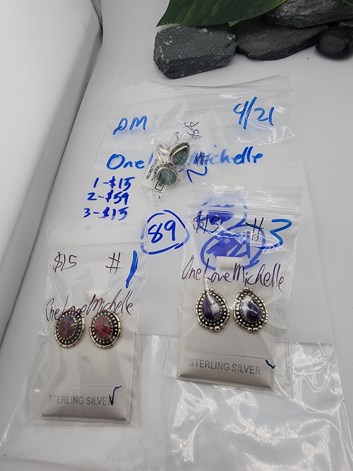 OneLoveMichelle - 4/21/26 PM - 3 925 Sterling Silver Items