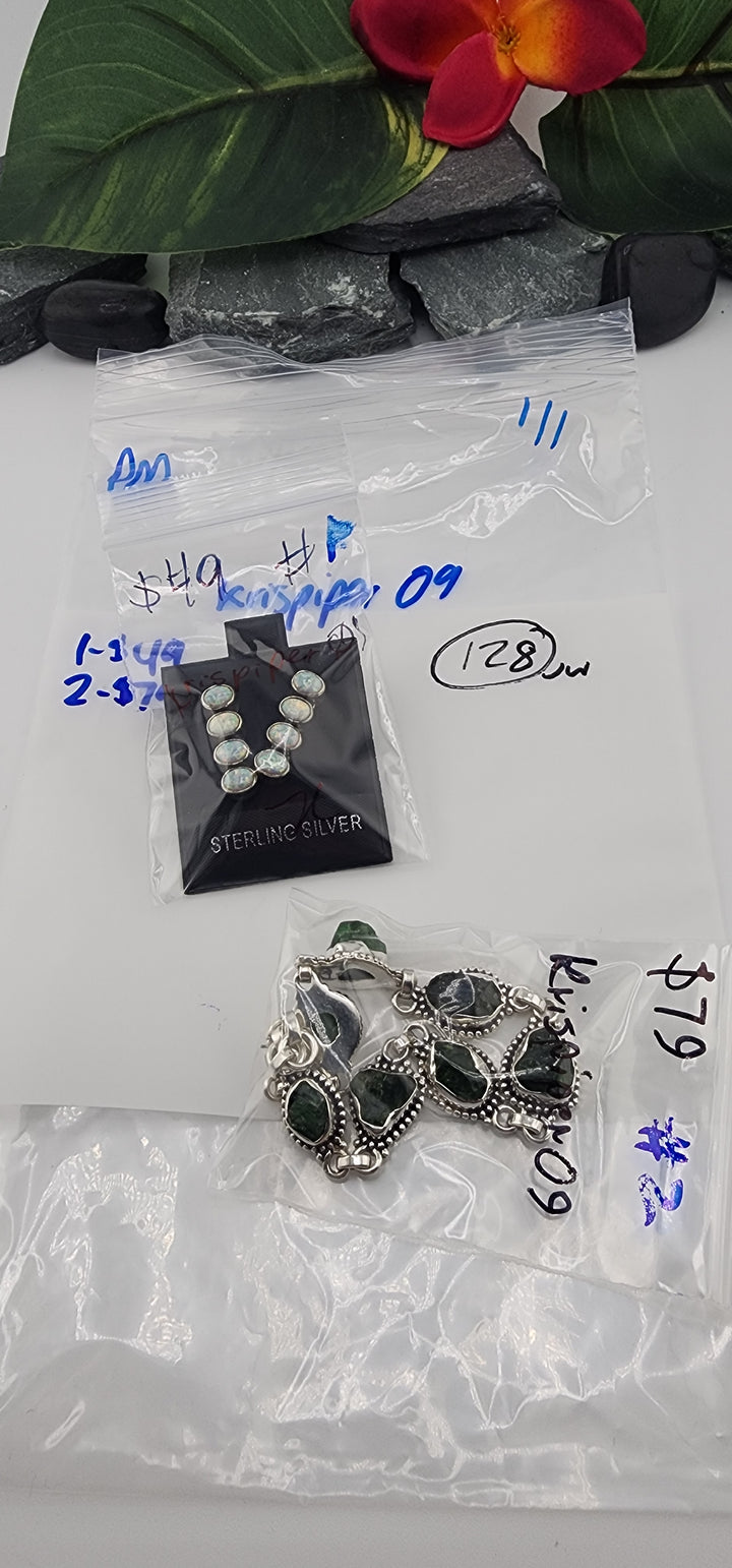 PM SHOW 48HR - RESERVED FOR: krispiper09 - 1/1/2026 tiktok Live Show - 2 Sterling Silver Items