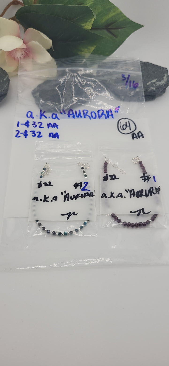 RESERVED FOR: a.k.a"AURORA"- 3/16/2025 Live Show - 2 Sterling Silver Items