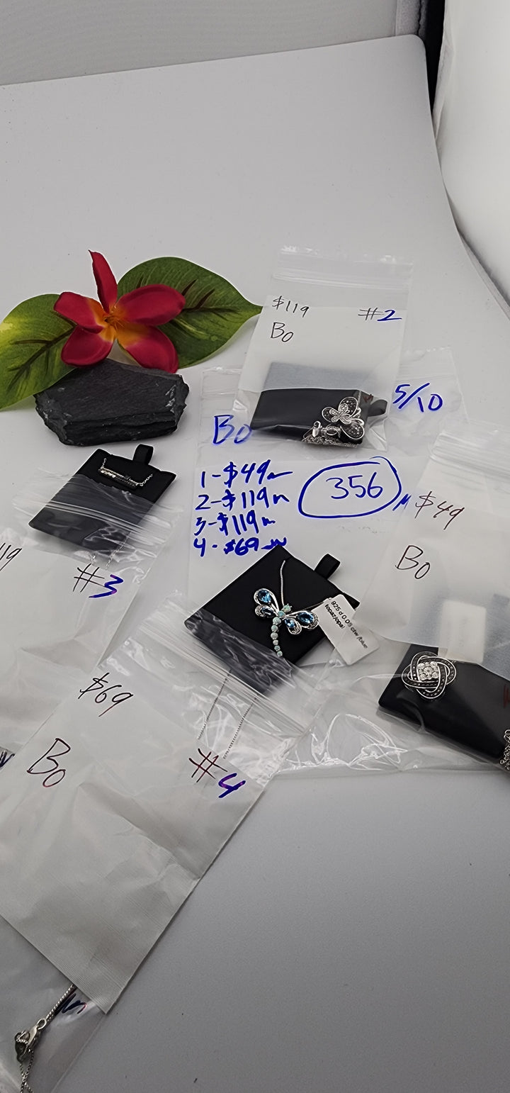 RESERVED FOR: Bo - 5/10/2025 tiktok Live Show -4  Sterling Silver Items