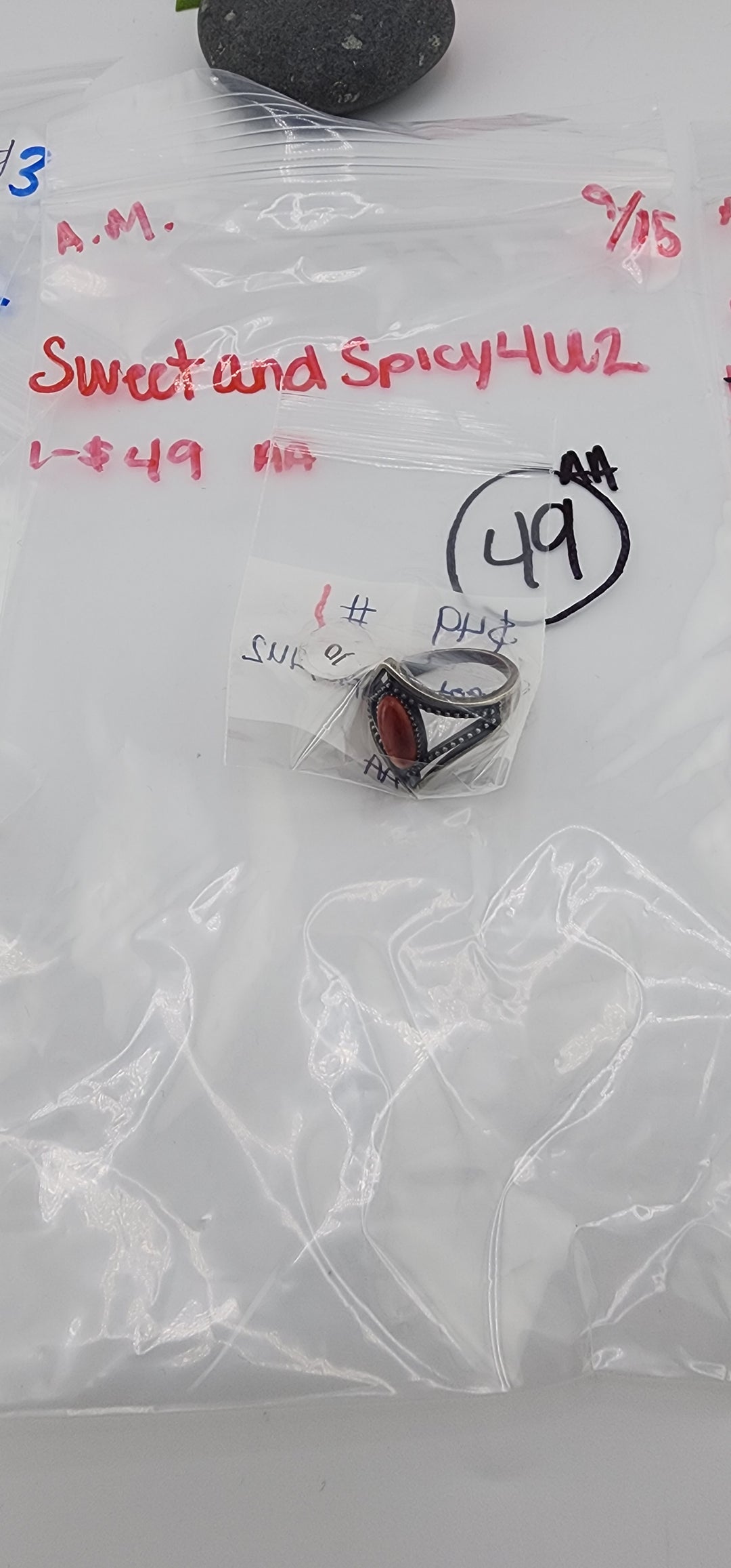 AM SHOW 48HR - RESERVED FOR: SweetandSpicy4U2- 9/15/2025 FL tiktok Live Show - 1 Sterling Silver Items