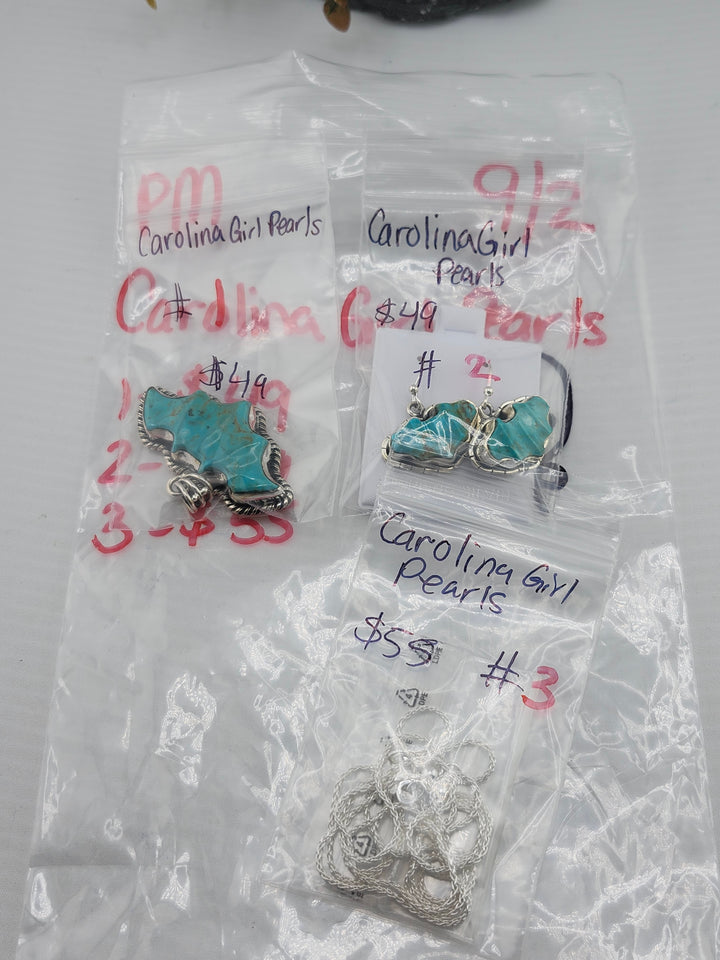 AM SHOW 48HR - RESERVED FOR: CarolinaGirlPearl - 9/2/2025 FL tiktok Live Show - 3 Sterling Silver Items