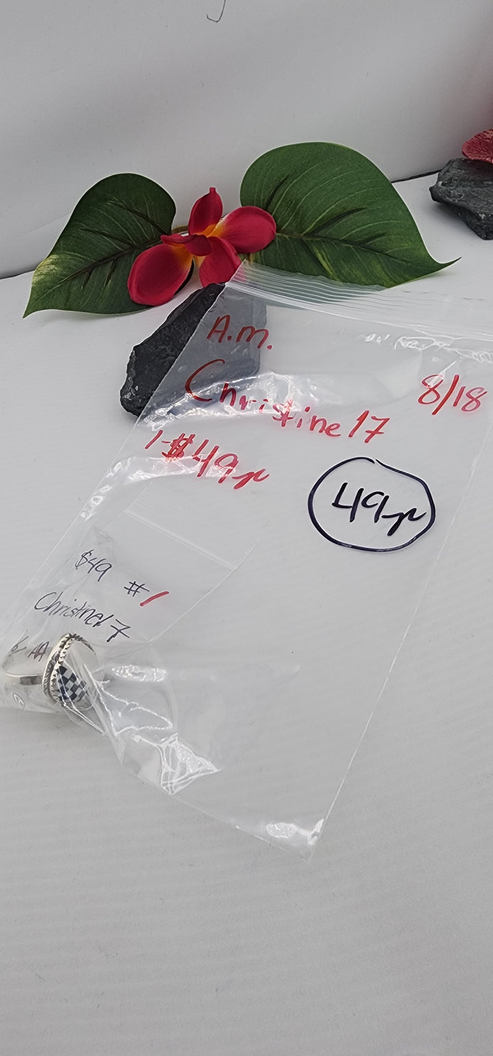 AM SHOW 48HR - RESERVED FOR: Christine17 - 8/18/2025 FL tiktok Live Show - 1 Sterling Silver Items