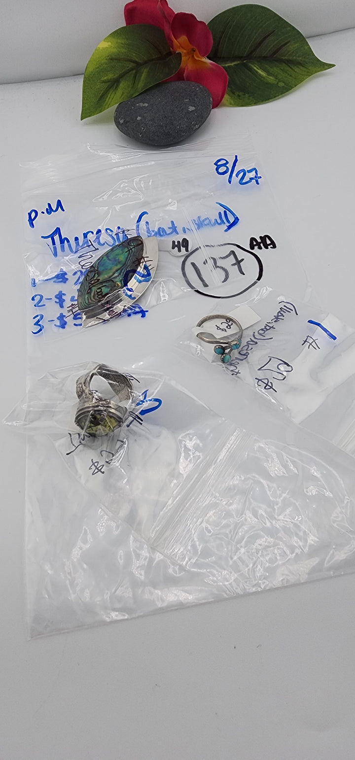 PM SHOW 48HR - RESERVED FOR:  - Theresa🦇💀 8/27/2025 FL tiktok Live Show - 3 Sterling Silver Items