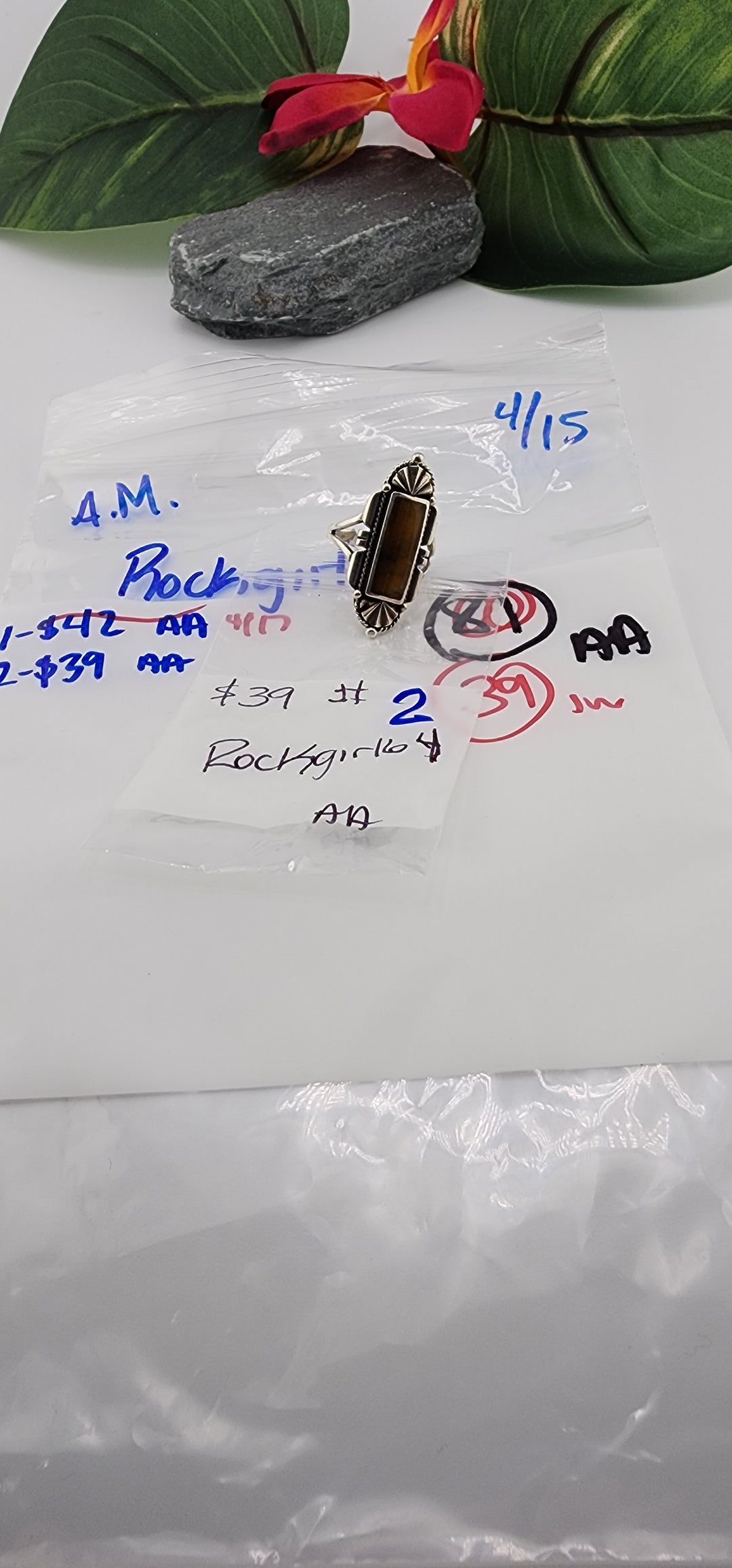 RESERVED FOR: Rockgirl64 - 4/15/2025 tiktok A.M. Live Show - 1 Sterling Silver Items