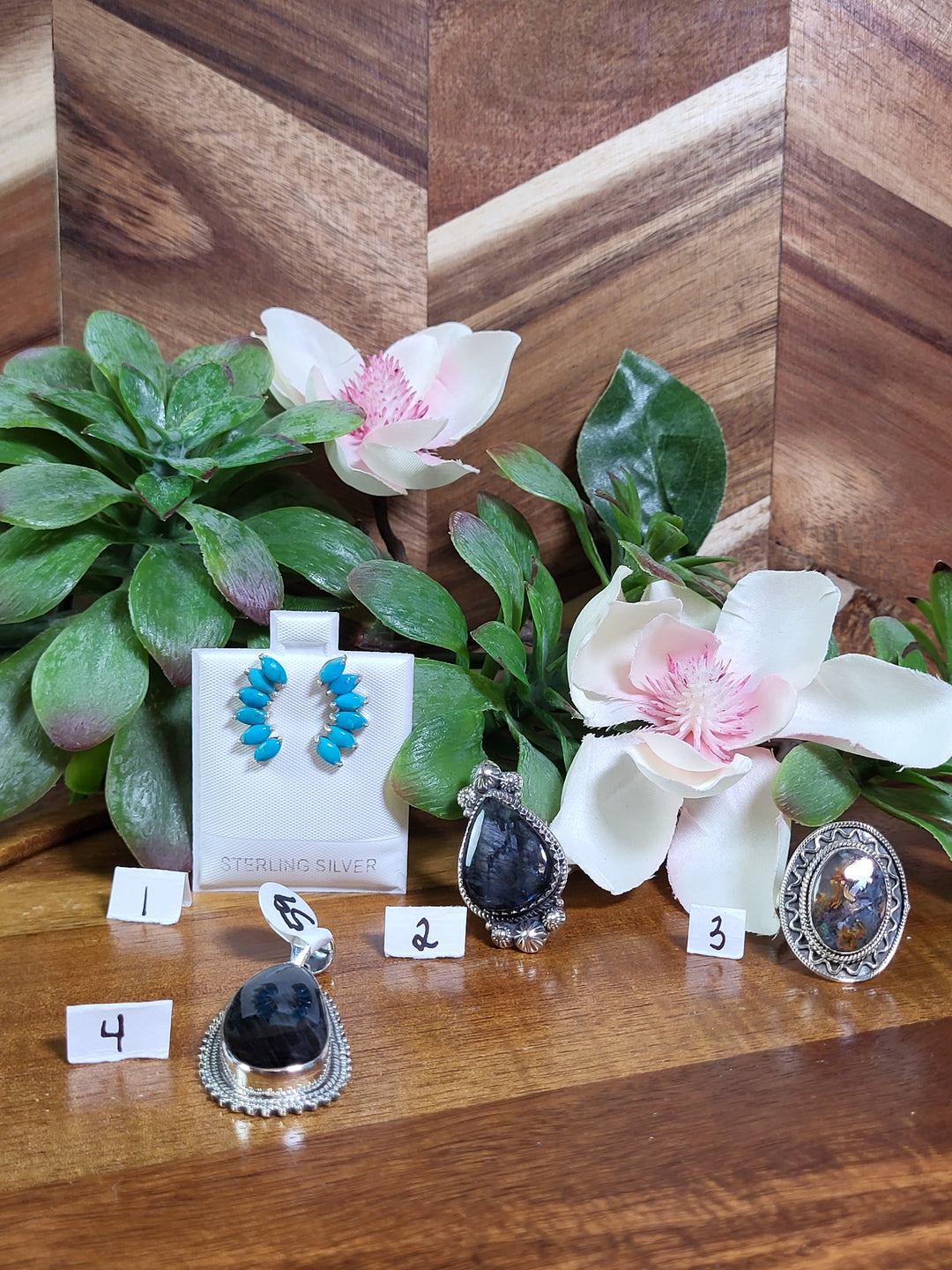 RESERVED FOR: Susan Bishop Byerly 8/10/24- 4 Sterling Silver Items