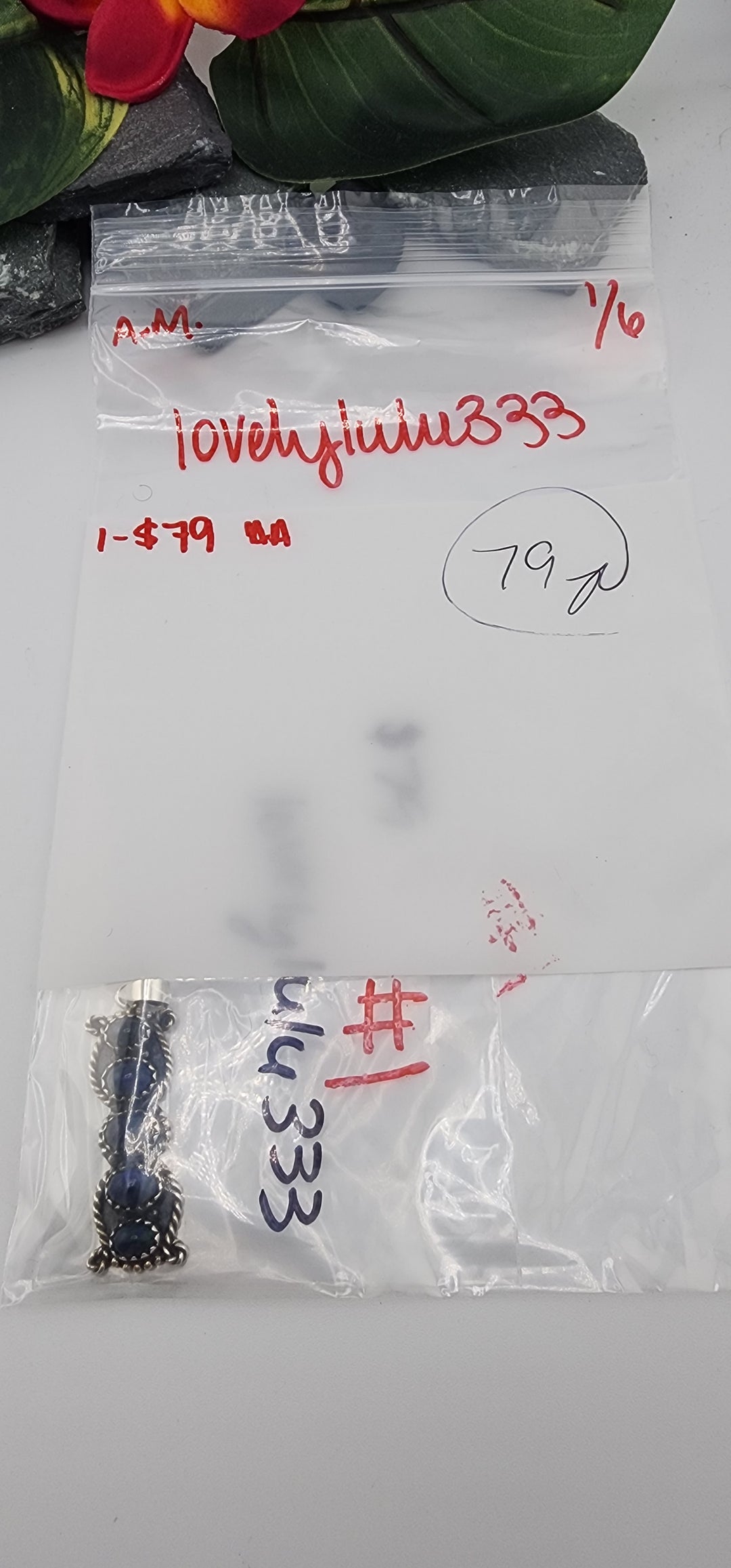 AM SHOW 48HR RESERVED FOR: lovelylulu333 - 1/6/2026 FL tiktok Live Show - 1 Sterling Silver Items