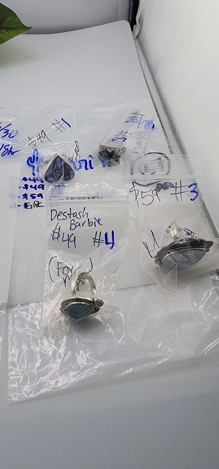 RESERVED FOR: 🌵Mari🌵 - 5/28/2025 tiktok Live Show - 4 Sterling Silver Items