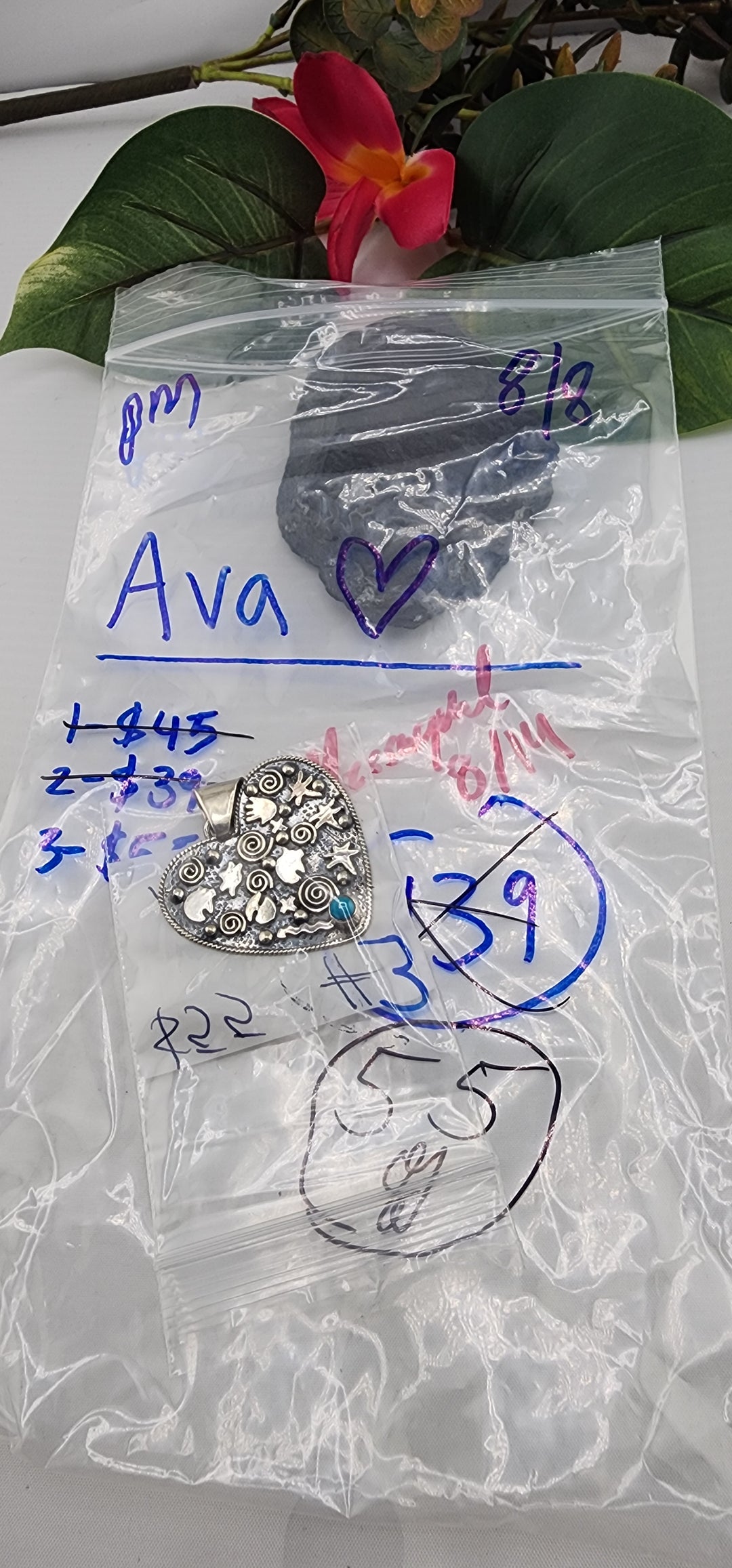 PM SHOW 48HR - RESERVED FOR: Ava❤️ - 8/8/2025 FL tiktok Live Show - 1 Sterling Silver Items