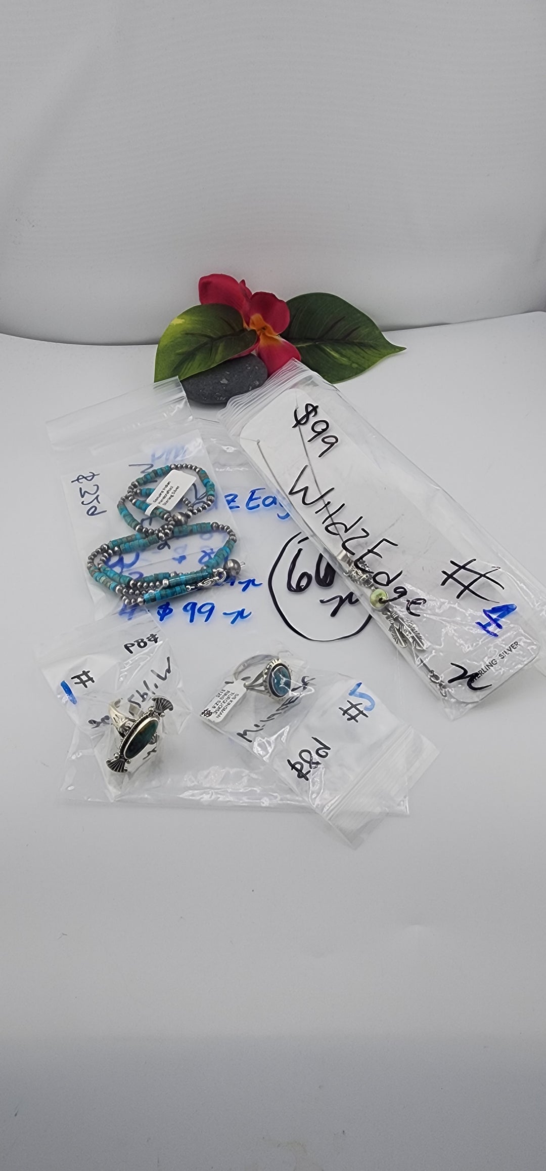 PM SHOW 48HR - RESERVED FOR: WildzEdge - 8/30/2025 FL tiktok Live Show - 4 Sterling Silver Items