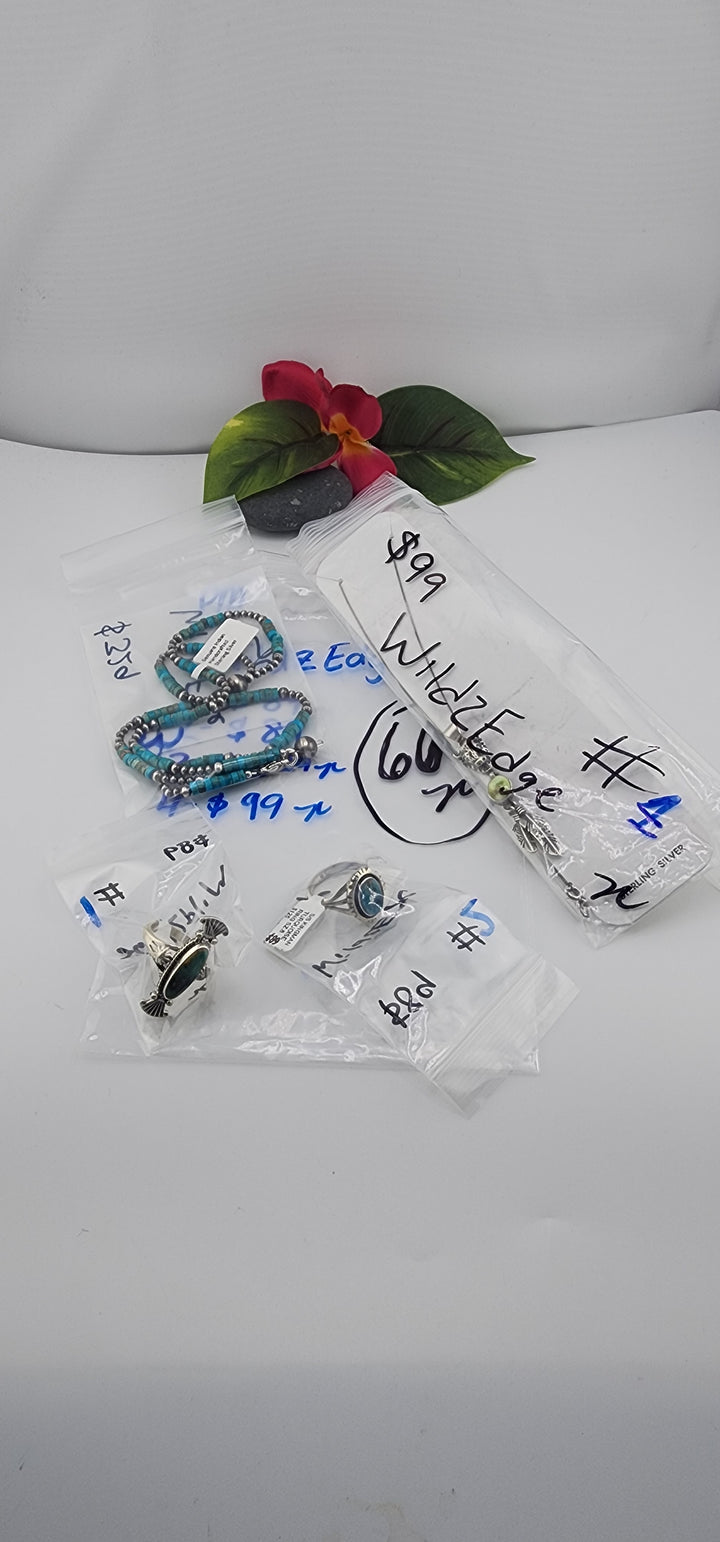 PM SHOW 48HR - RESERVED FOR: WildzEdge - 8/30/2025 FL tiktok Live Show - 4 Sterling Silver Items