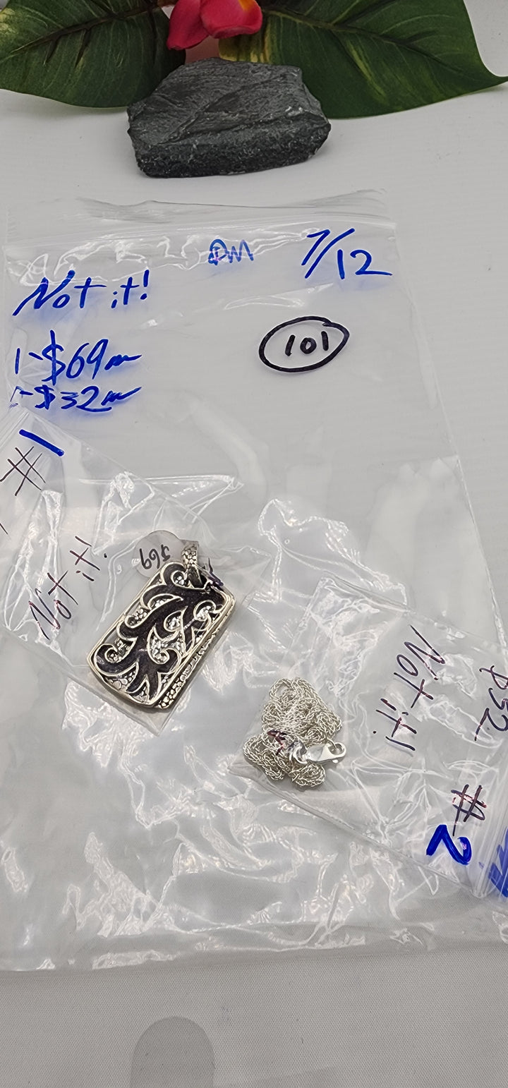 PM SHOW 48HR - RESERVED FOR: Not it! - 7/12/2025 FL tiktok Live Show -2  Sterling Silver Items