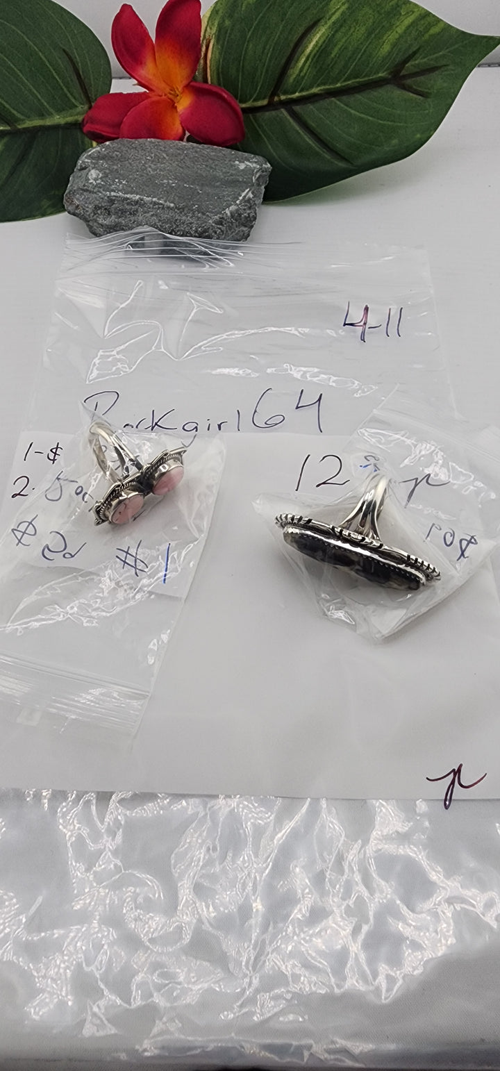 RESERVED FOR: Rockgirl64 - 4/11/2025 The Collective Boutique App Live Show - 2 Sterling Silver Items