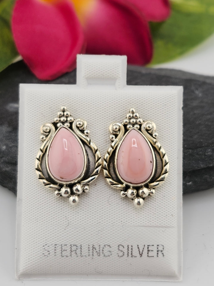 Queen Conch Stud 925 Sterling Silver Earrings