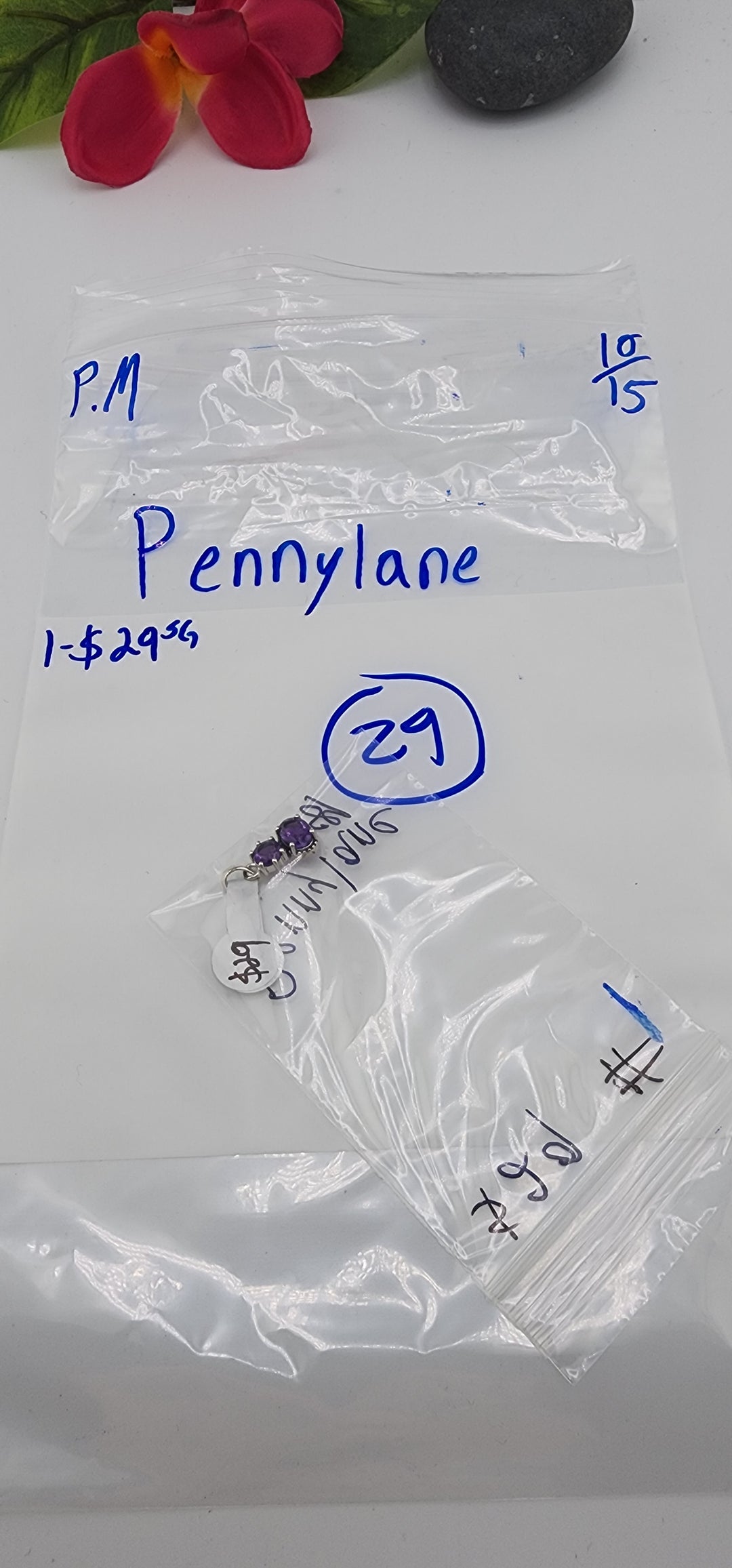 PM SHOW 48HR - RESERVED FOR: Pennylane - 10/15/2025 FL tiktok Live Show - 1 Sterling Silver Items