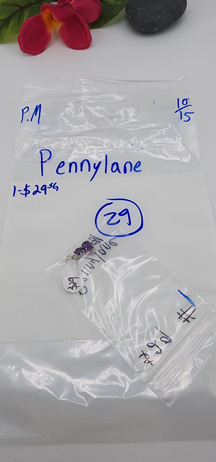 PM SHOW 48HR - RESERVED FOR: Pennylane - 10/15/2025 FL tiktok Live Show - 1 Sterling Silver Items