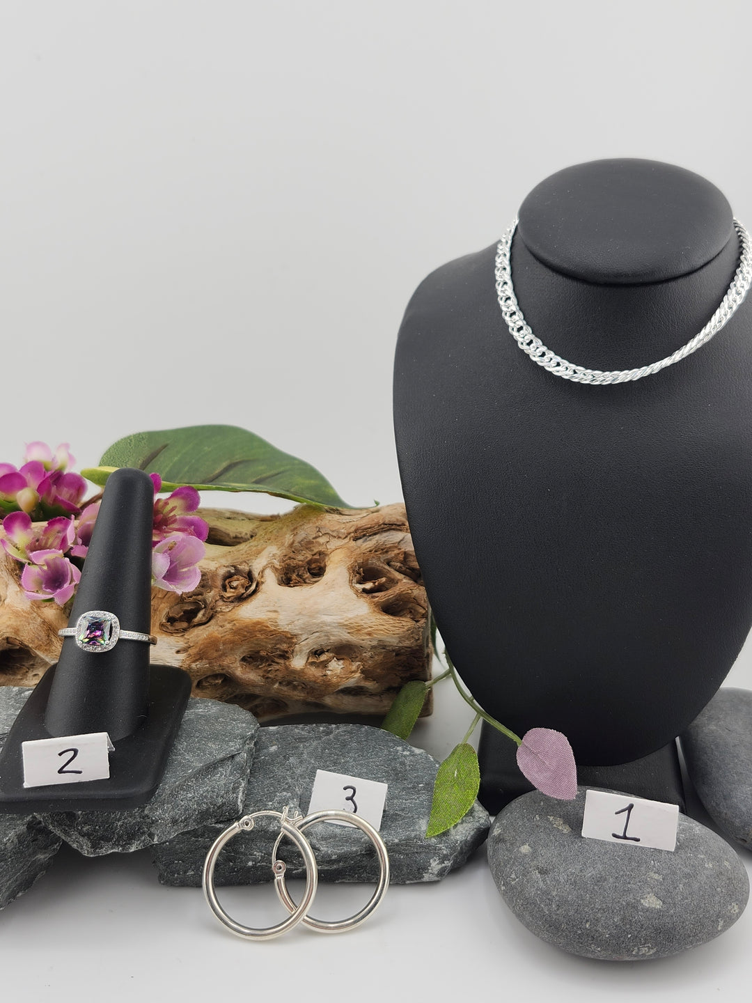 RESERVED FOR:   Diannakaco -12/07/2024 - 3 Sterling Silver Items