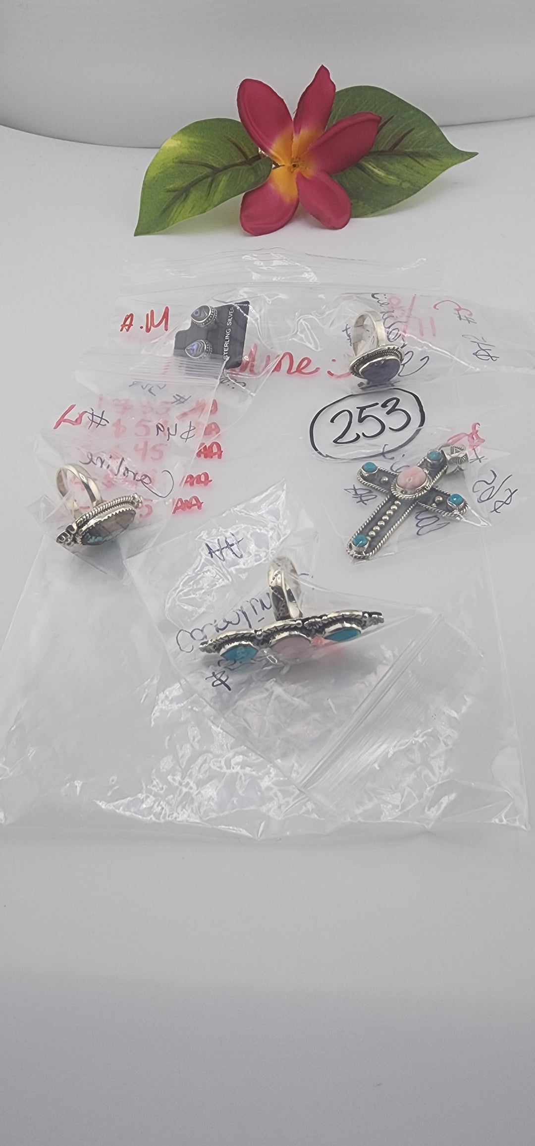 AM SHOW 48HR - RESERVED FOR: caroline:) - 8/11/2025 FL tiktok Live Show - 5 Sterling Silver Items