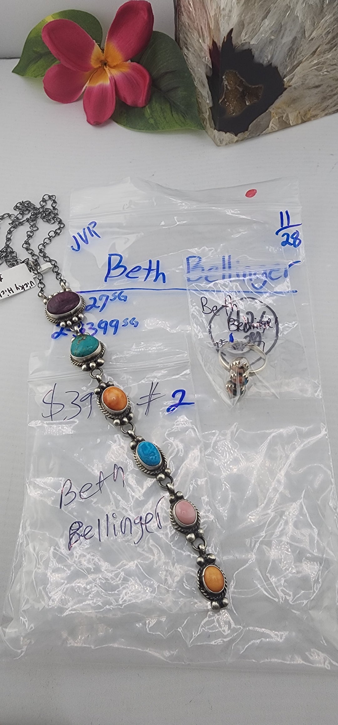 BF PM SHOW 48HR - RESERVED FOR: Beth Bellinger - 11/28/2025 tiktok Live Show - 1 Sterling Silver Items