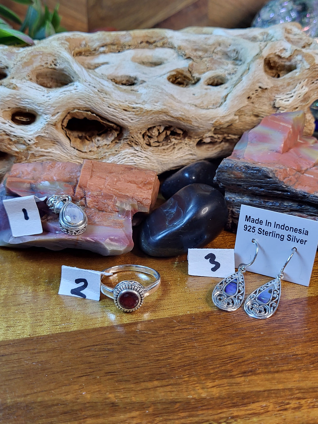 RESERVED FOR: Lady J 7/26/24- 3 Sterling Silver Items