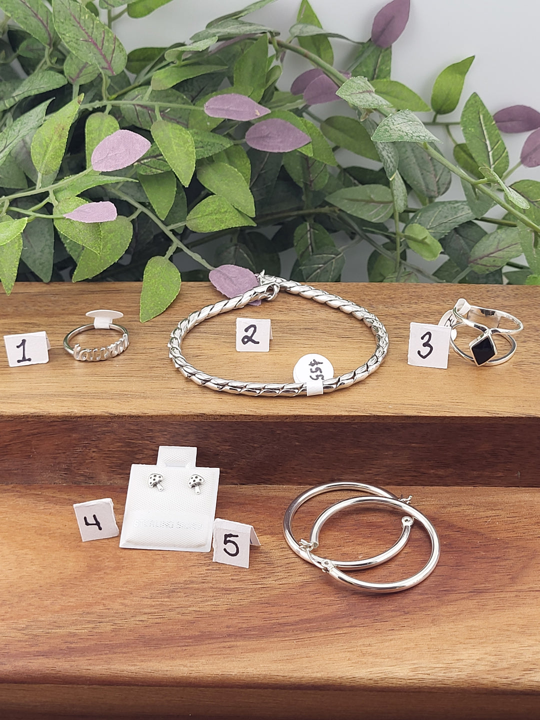 RESERVED FOR: Mighty Aphrodite 9/21/2024 - 5 Sterling Silver Items