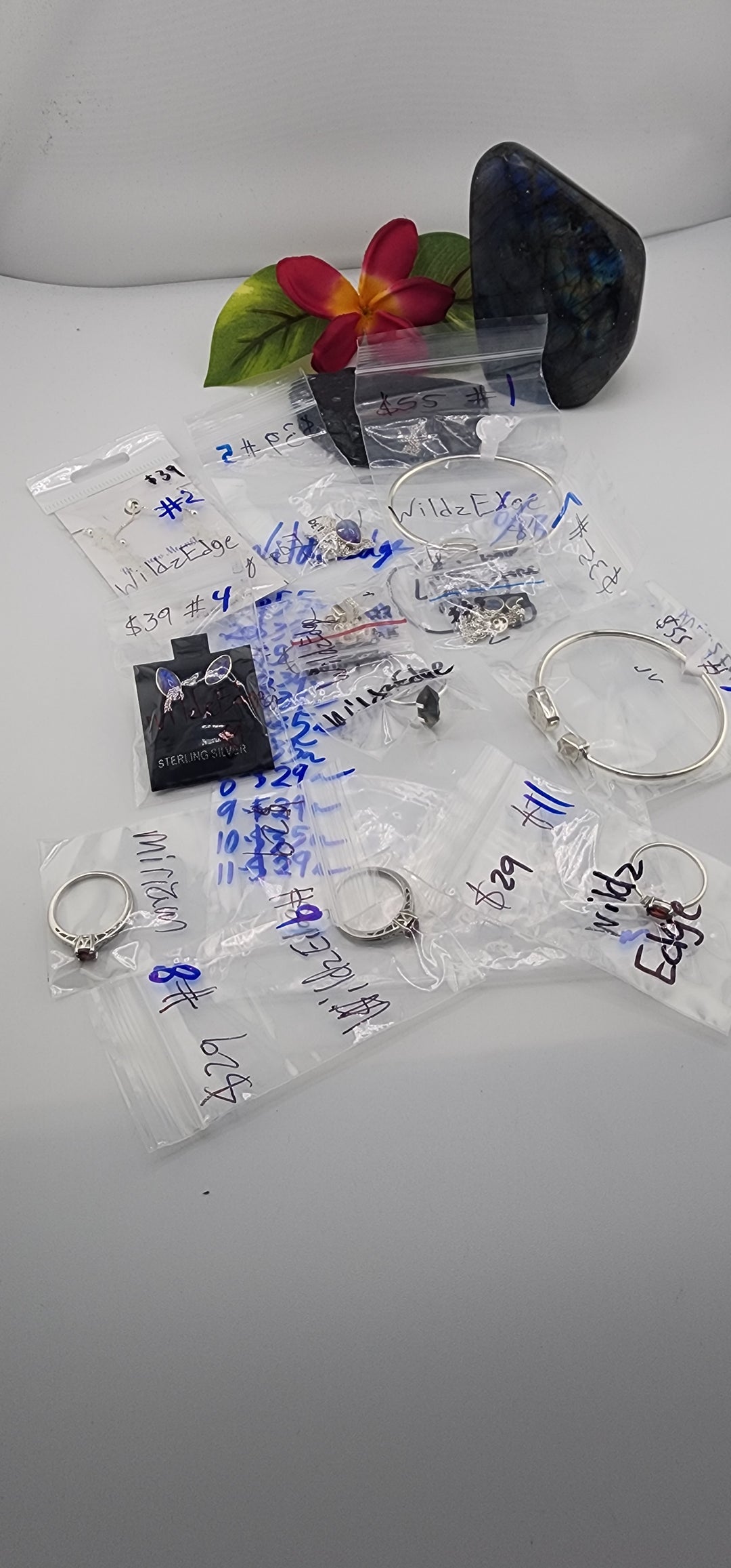 48HR - RESERVED FOR: WIldzEdge - 6/13/2025 FL tiktok Live Show -  11 Sterling Silver Items