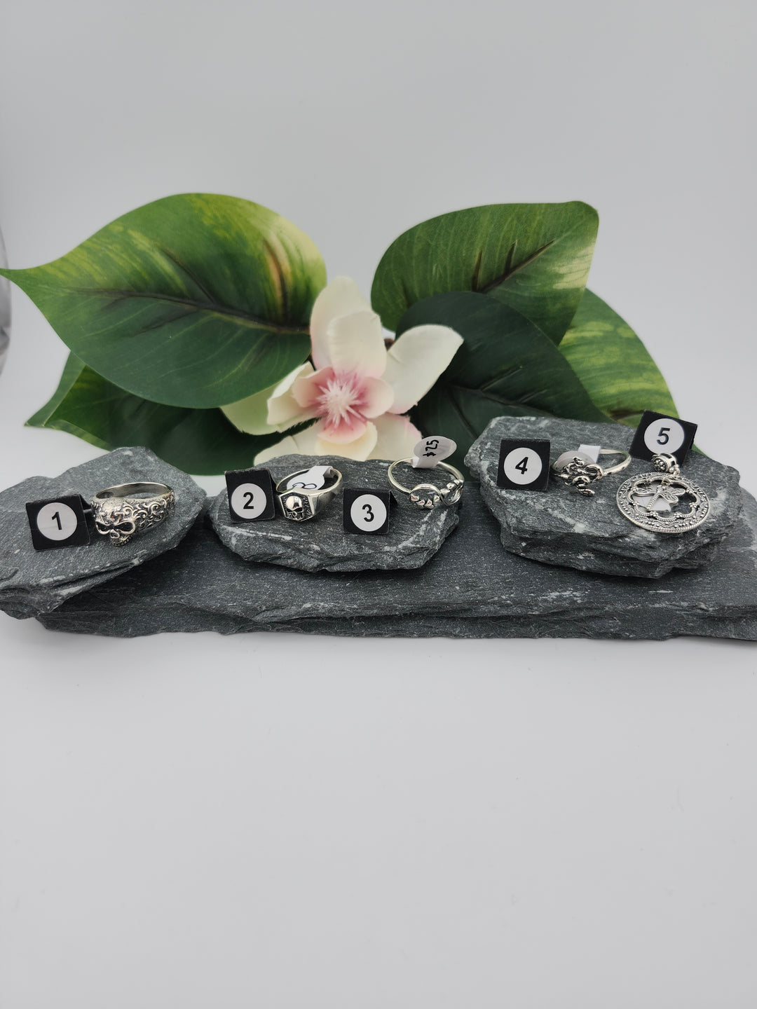 RESERVED FOR: WildzEdge -  2/13/2025 Show - 5 Sterling Silver Items