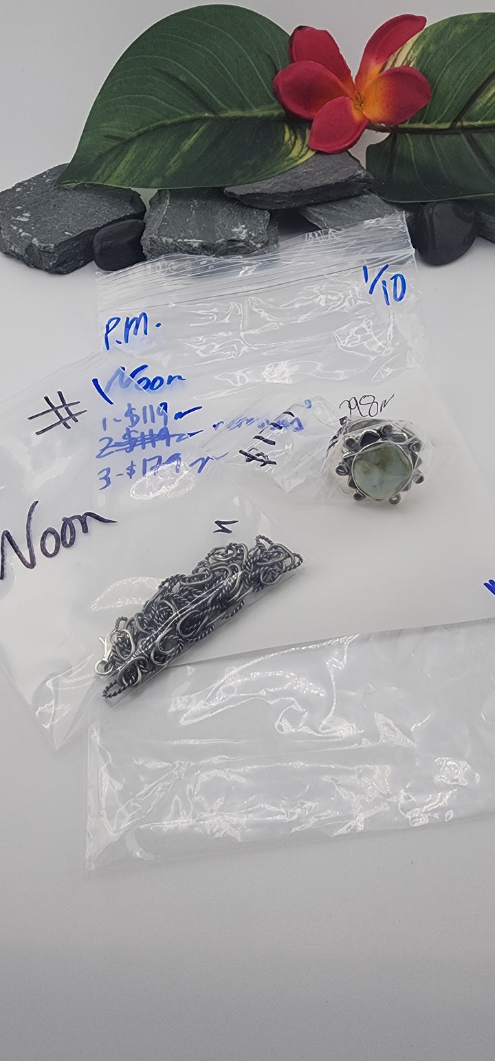 Custom sterling silver items - PM SHOW RESERVED FOR: Noon - 1/10/2026 tiktok Live Show - 2 Sterling Silver Items
