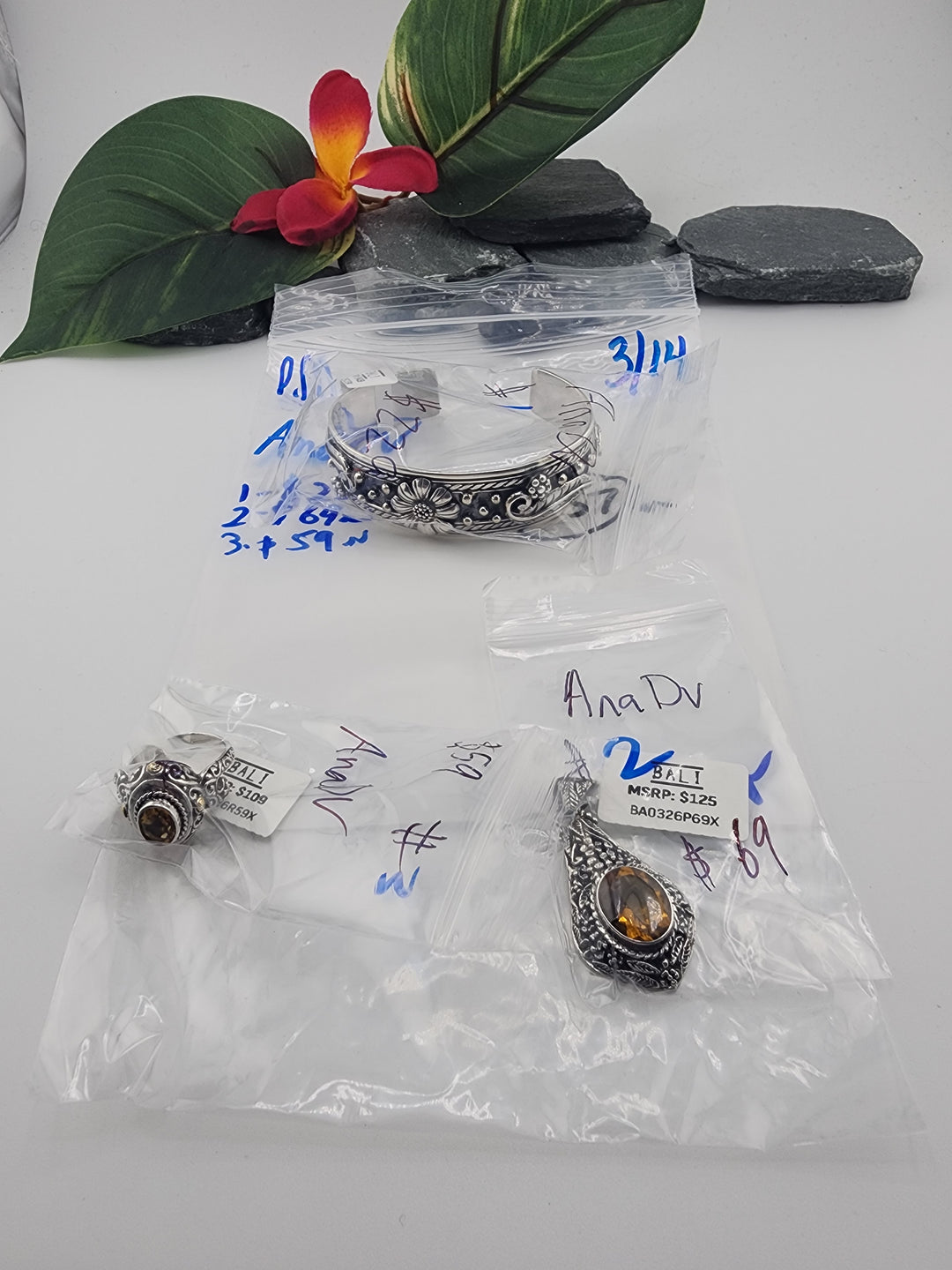 AnaDV- 3/14/26 -3 925 Sterling Silver Items