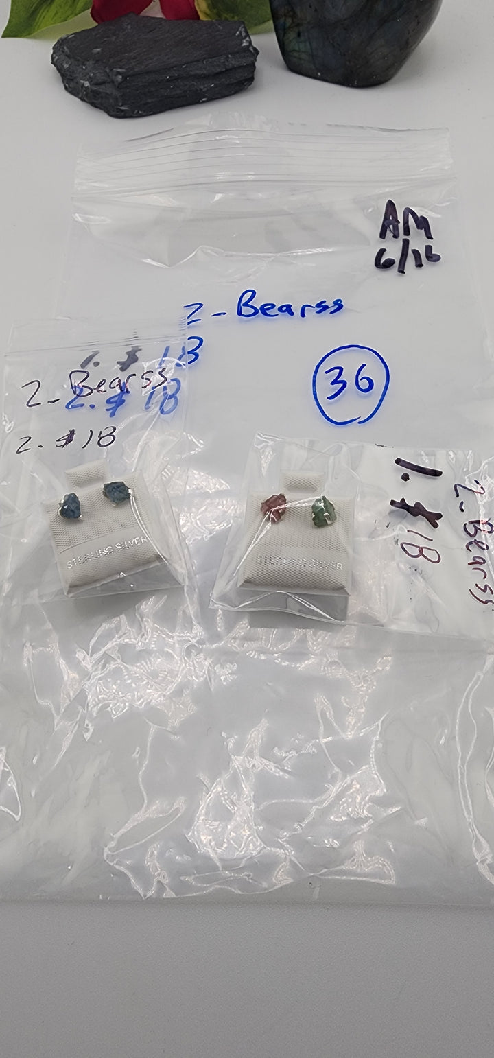 RESERVED FOR:2_Bearss - 6/16/2025 tiktok A.M Live Show - 1 Sterling Silver Items