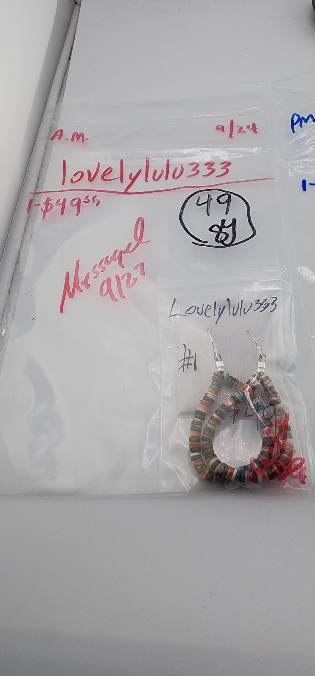 AM SHOW 48HR RESERVED FOR: lovelylulu333 - 9/24/2025 FL tiktok Live Show - 1 Sterling Silver Items
