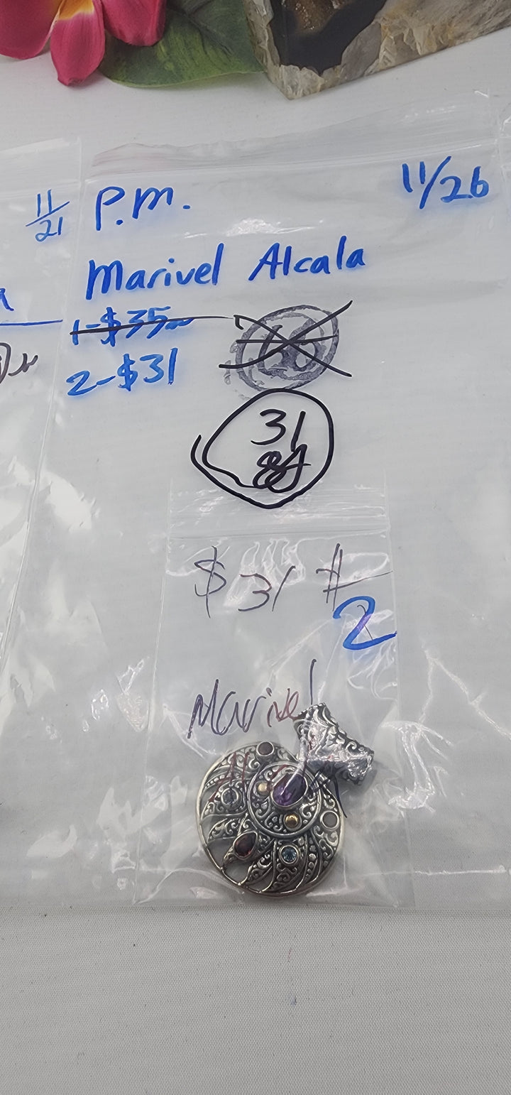 PM SHOW 48HR - RESERVED FOR: Marivel Alcala - 11/26/2025 tiktok Live Show - 2 Sterling Silver Items