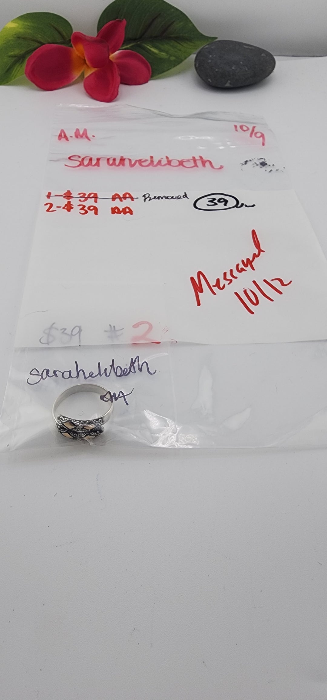 AM SHOW 48HR RESERVED FOR:   sarahelibeth- 10/9/2025 FL tiktok Live Show - 1  Sterling Silver Items
