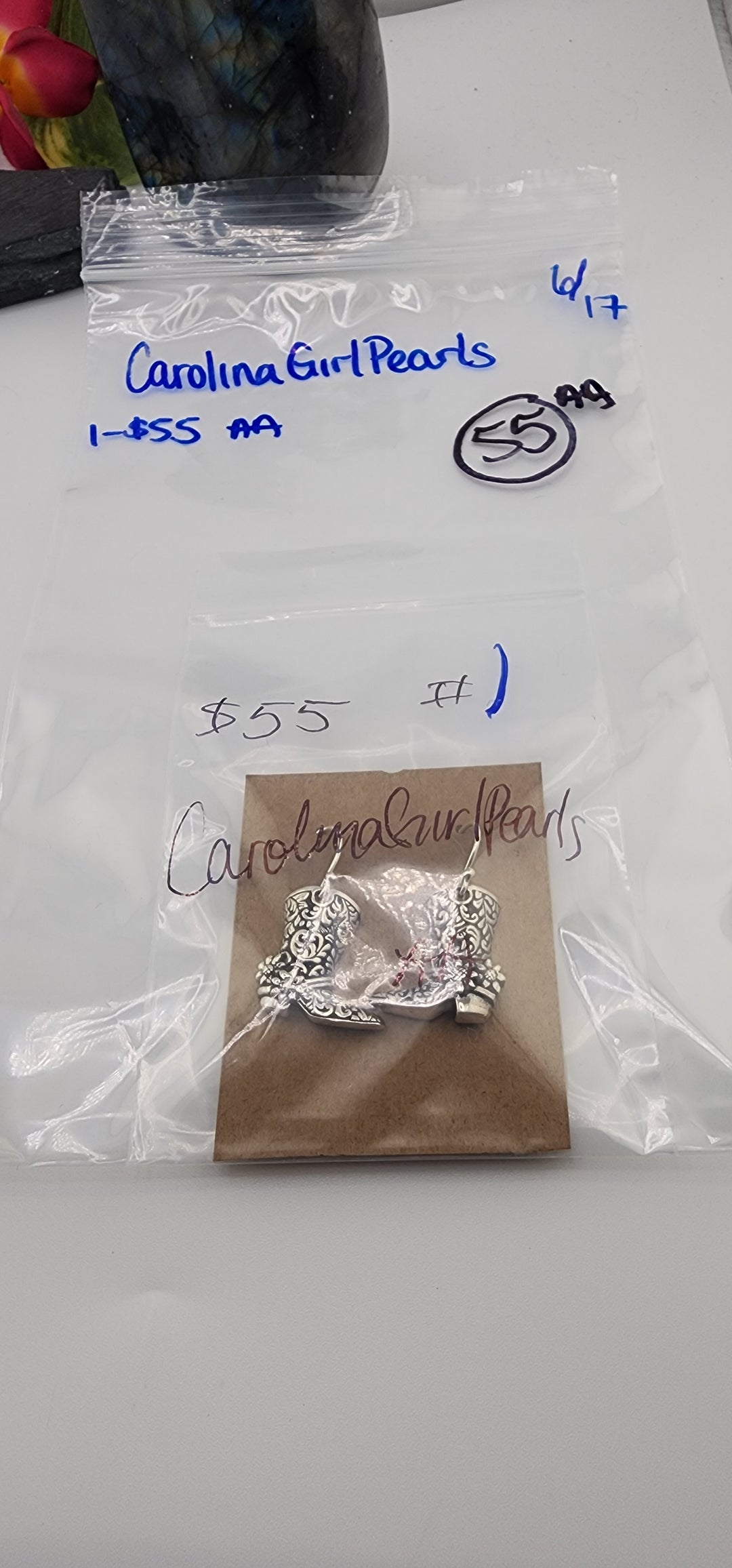 RESERVED FOR: CarolinaGirlPearls - 6/17/2025 tiktok A.M Live Show - 1 Sterling Silver Items