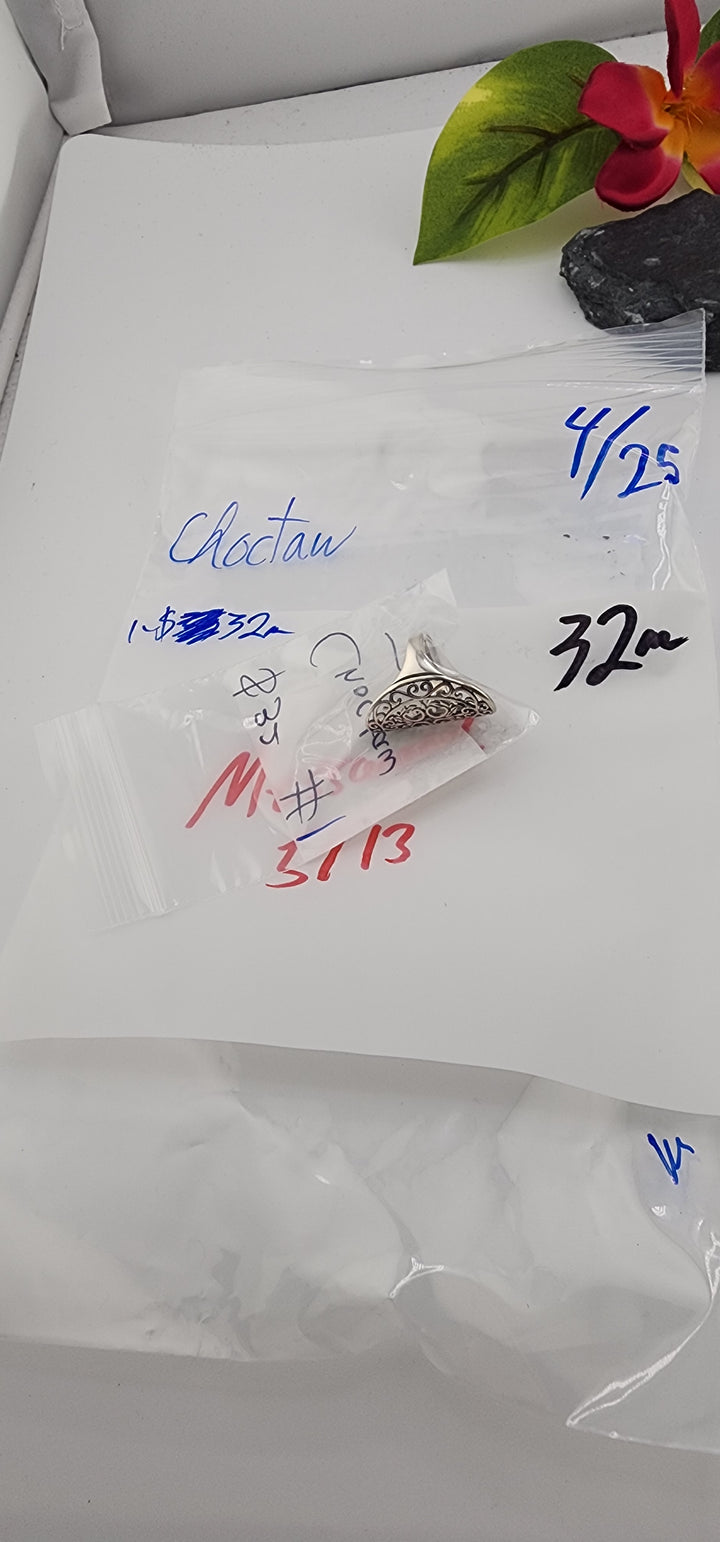 RESERVED FOR: Choctaw - 4/25/2025 tiktok Live Show - 1 Sterling Silver Items