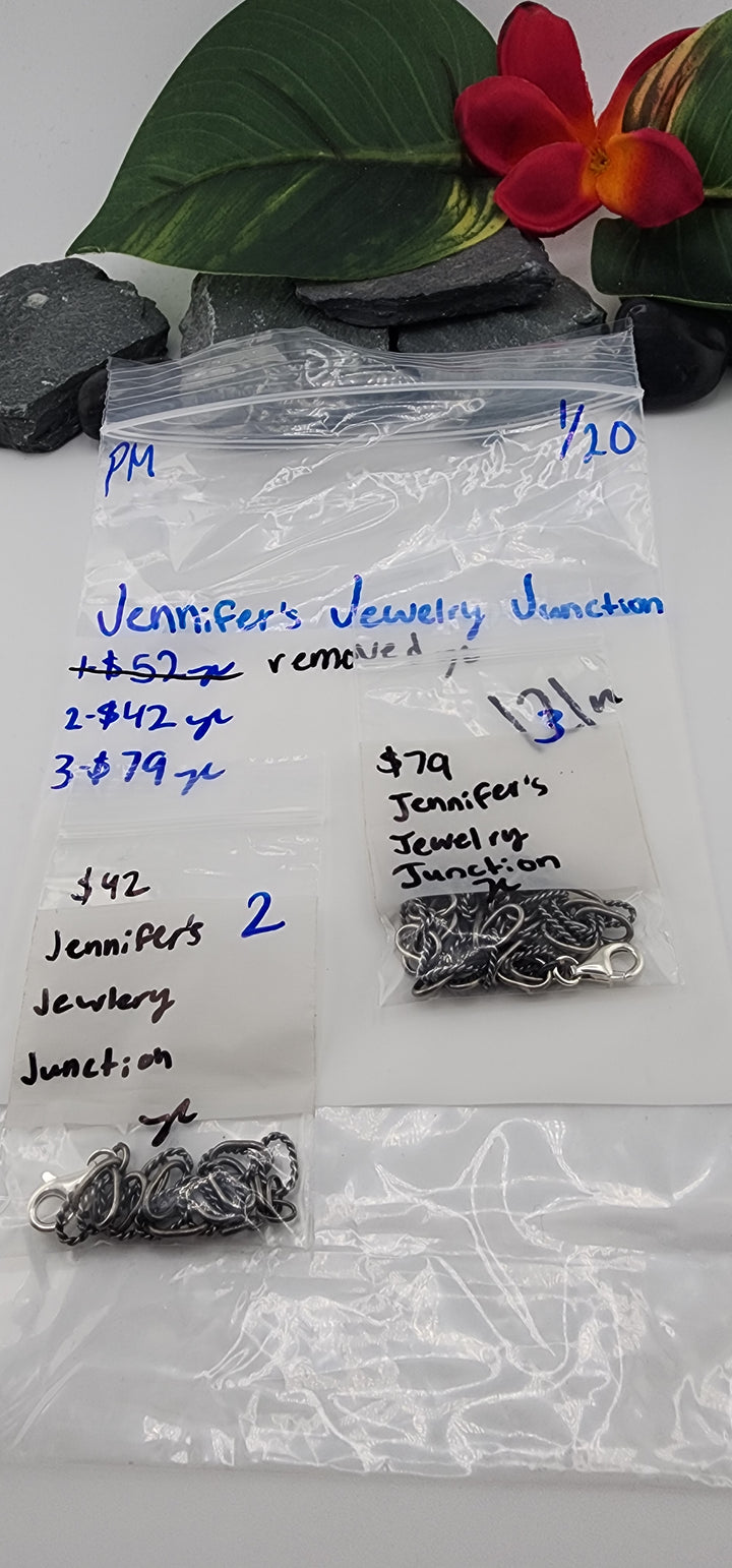 Jennifer's Jewelry Junction - 2 925 Sterling Silver Items