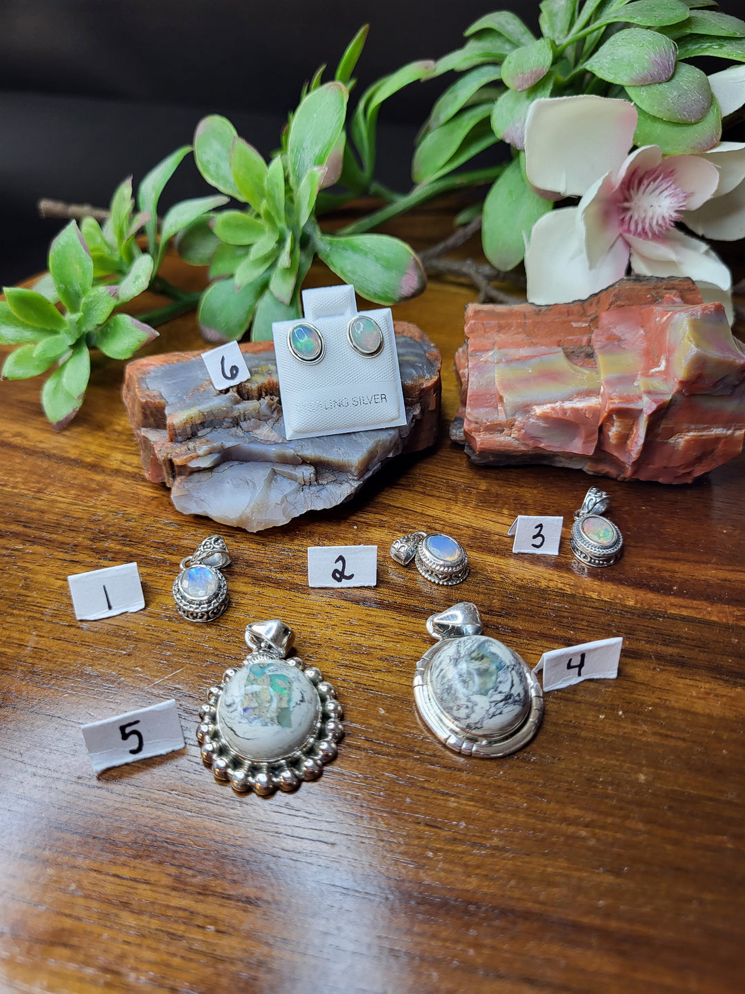 RESERVED FOR: candycoloredglasses 8/8/24- 6 Sterling Silver Items