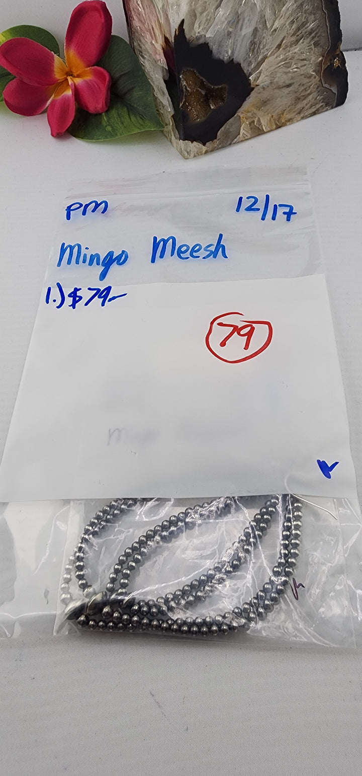 PM SHOW 48HR - RESERVED FOR: Mingo Meesh - 12/17/2025 tiktok Live Show - 1 Sterling Silver Items