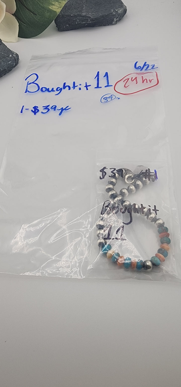 RESERVED FOR: Boughtit11 - 6/22/2025 tiktok Reservation Live Show -1 Sterling Silver Items